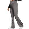 Autumn/Winter High Waist Maternity Yoga Pants with Belly Support & Flared Design