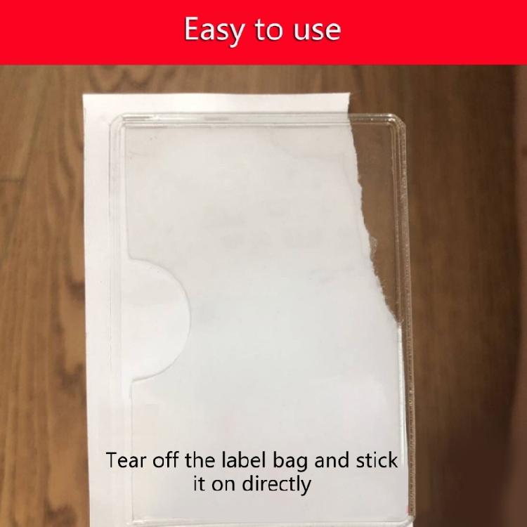 Car Parking Ticket Fastener Auto Inner Organizer Permit Card Bill Holder Sticker