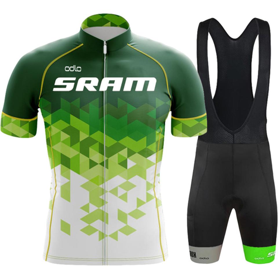 2026 SRAM Cyklistický dres Sada Letní cyklistické oblečení MTB oblečení na kolo Uniforma Maillot Ropa Ciclismo Pánský cyklistický oblek na kolo