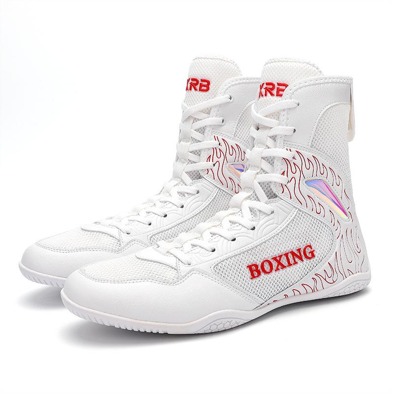New High Tube Boxing Sneakers Men Quality Fighting Classic Training Wrestling Shoes Top Quality Sneakers Women's Sports Shoes