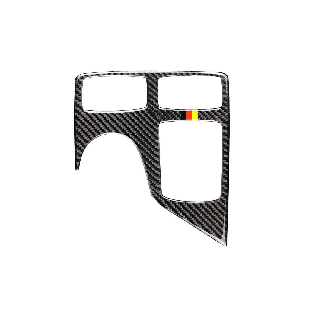 For Mercedes Benz GLE GLS M Class W166 X166 W164 Car Styling Carbon Fiber Center Control Armrest Multimedia Panel Cover Trim
