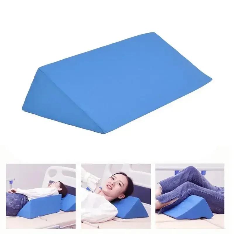 Triangle Position Roll Over Pad for Elderly Patients High Density Sponge Pad Rehabilitation Side Pad Triangle Pillow Supports