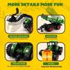 1:24 Inertial Farm Tractor with Detachable Accessories, Kids Outdoor Play Toy, Perfect Holiday Gift