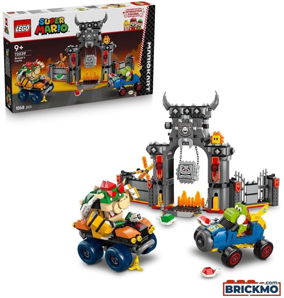 LEGO конструктор Mario Kart: Крепость Боузера (72039)