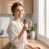 Stainless Garlic Press with, Multifunctional Manual Garlic Mincer and Crusher for Kitchen Use