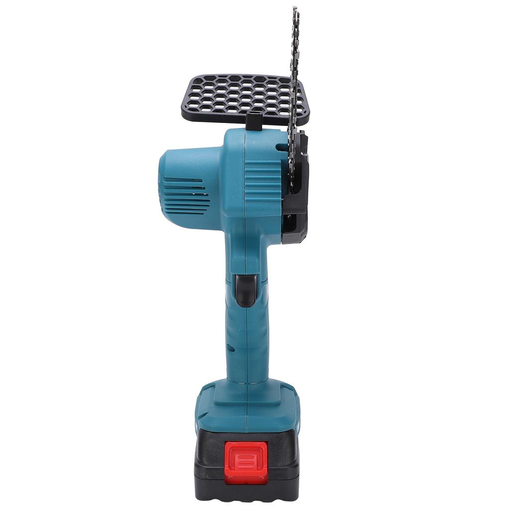 Mini Hand Saw 4in Portable Electronic 1‑Handed Trimming Tool Chainsaw with Brush