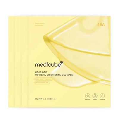 Set Maschera in Gel Illuminante Acido Kojico Curcuma