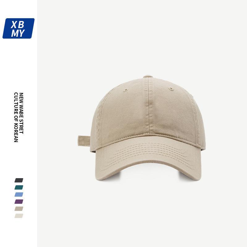 Hat Summer Cap Men Can Wear Curved Brim Cotton Cap Outdoor Street Racket Sunshade Baseball Cap Women