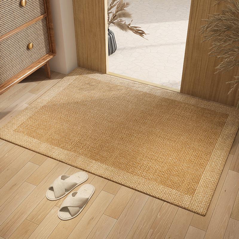 Entrance Door Mat Home Entrance Non Slip Foot Mat Entrance Foyer Dirt Resistant and Dust Removal Carpet