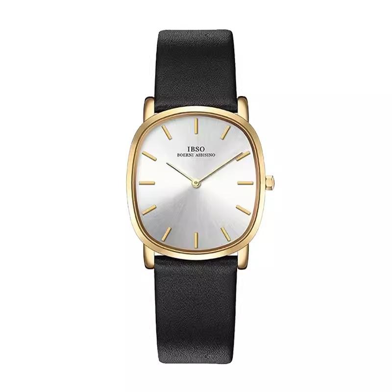 Fashion Belt Watch Large Dial Oval Thin Casual Men'S Watch Men Watc