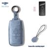Compatible Key Case for GAC AION Y & Trumpchi GS Models (GS3, GS4, GS5, GS6m) with Suede Shell and Buckle Design