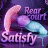 Unique Shape Anal Dilator Flexible Silicone Anal Trainer For Male Female