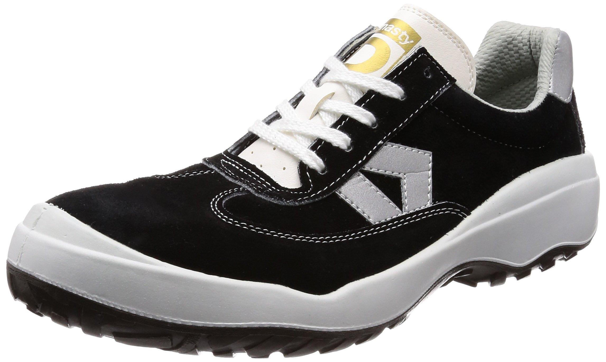 

Dynasty Comfort Safety Shoes Sneakers with High Tech Resin Toecap JIS T8101 Leather Passed Type S E DC821 Black cm [Donkel] (Type D) Men s 26.0