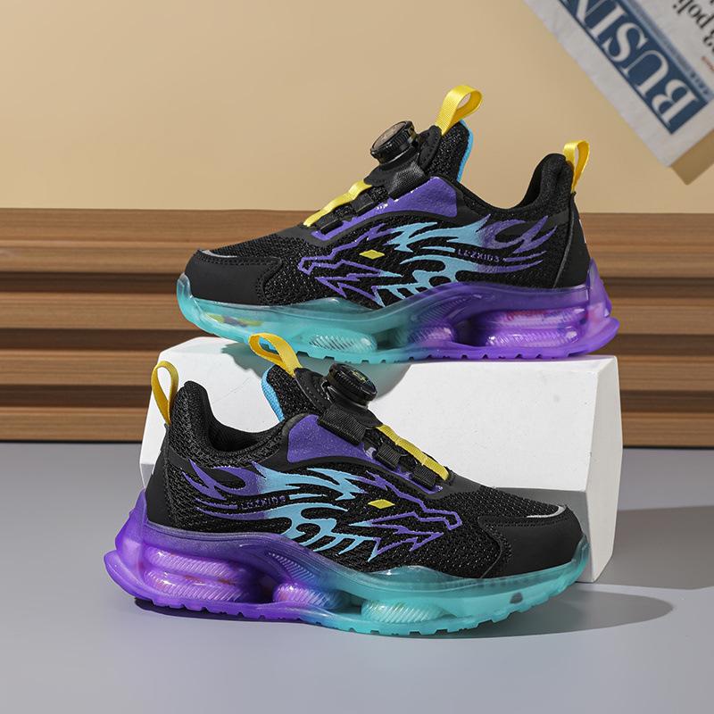 Boys shoes 2025 new children's autumn sports shoes medium and large children's leather waterproof running shoes children's casual shoes