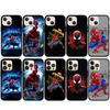 Pro iPhone 16 15 Xiaomi Redmi Note 13 12 11 Pro Max X 9 14 Plus XR Samsung Galaxy A15 S24 S23 Huawei OPPO Spider Marvel Man SpiderMan pouzdro na telefon