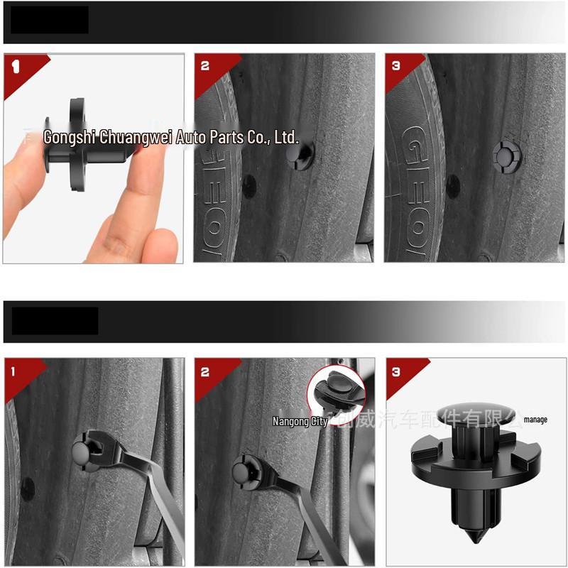 Subaru Nissan Mitsubishi Engine Guard & Radiator Cover Liner Clips