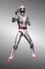 HAF Silver Kamen Giant PVC ABS Painted Complete Figure Ver.2 Non-scale &