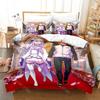 Re ZERO Starting Life in Another World Rem Emilia Bedding Set Boys Girls Duvet Cover Twin Queen King Full Single Double Sizes