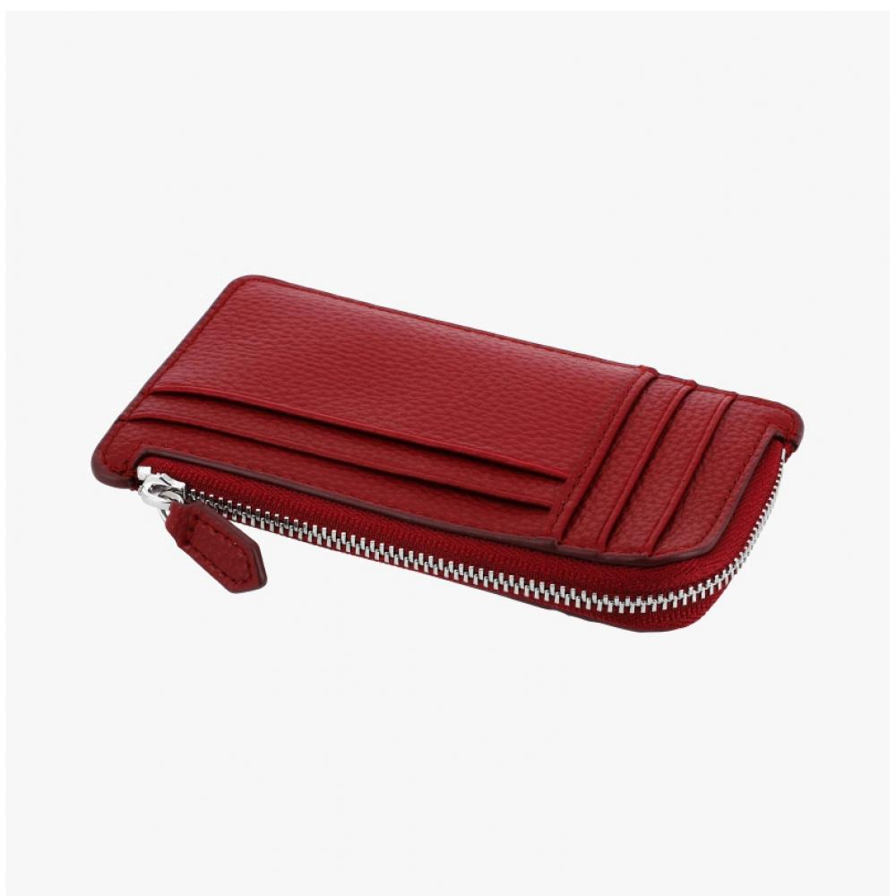 Vivienne Westwood 5402000hw S000d H407 Vegan Bio Green Grain Zip Card Holder