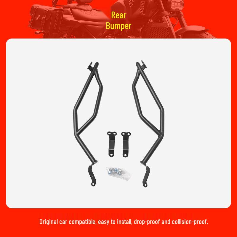 Kymco Dink G150 Scooter Bumper Crash Bar: Full Front & Rear Protection for 26 Models