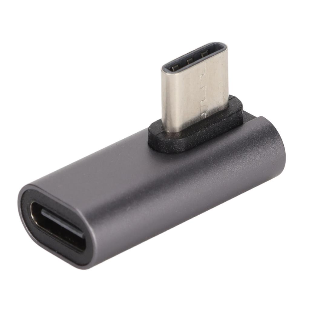Type C Male to Female Adapter 10Gbps Aluminum Alloy Compact Type C Adapter for Laptops Tablets Smartphones