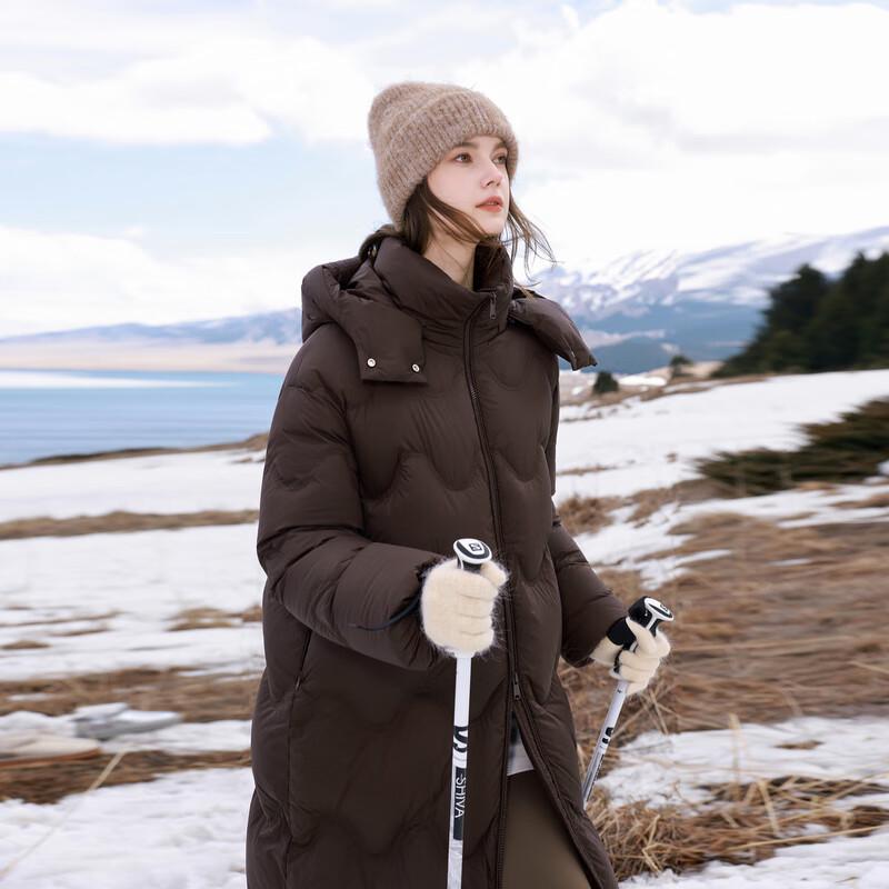 Sancai 2025 Winter 90% White Duck Down Waterproof Hooded Jacket