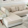 Sofa Cushion Fabric Four Seasons Sofa Slipcover Universal Autumn Linen Simple Modern Thickened Non-Slip Sofa Covers