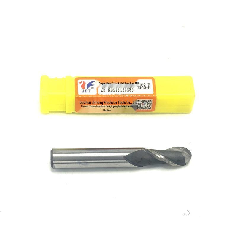 Jinfeng Precision Ball Nose End Mill Set: Radii R1 - R12.5
