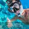 Profesjonalna maska ​​podwodna Maska do nurkowania z aparatem Gogle pływackie Snorkel Scuba Uchwyt aparatu do nurkowania dla GoPro