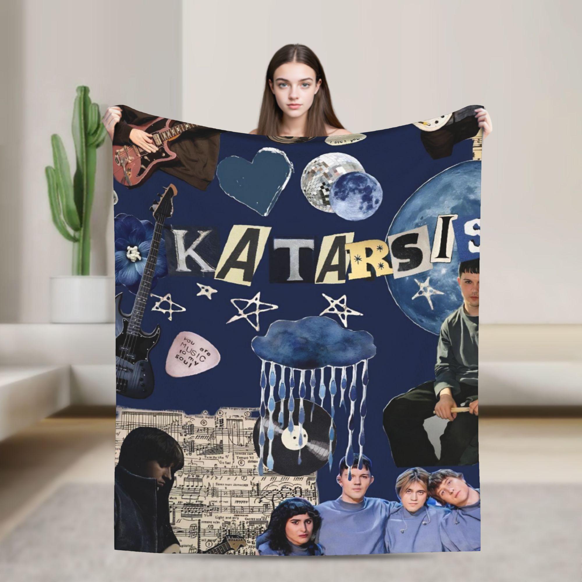

Katarsis Tavo Akys Eurovisions 2025 Blanket Quality Soft Warm Bedding Throws Winter Picnic Outdoor Graphic Bedspread 30x40in