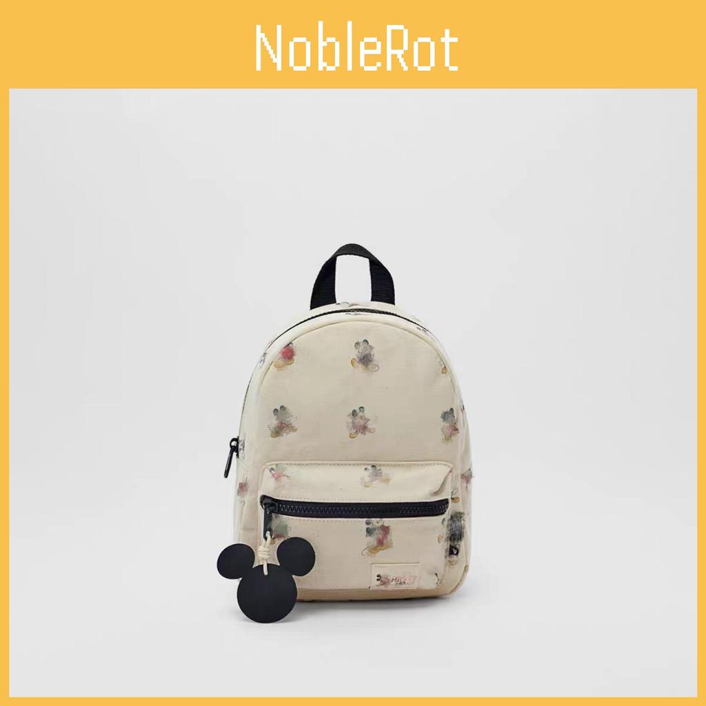 Mouse Pattern Children Mini Bag Canvas Backpack Cute Fashionable