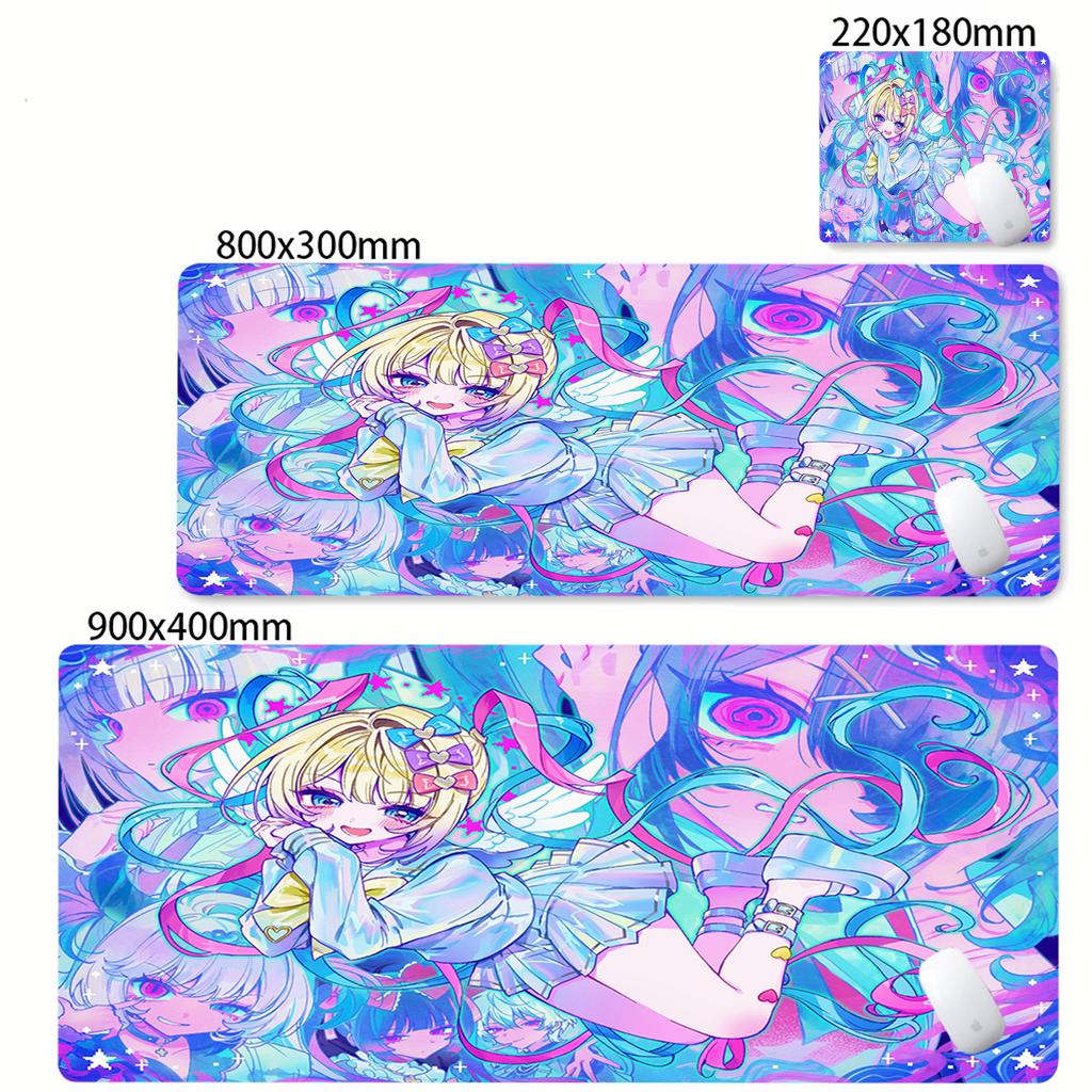 Xxl Kawaii Girl Mouse Pad Needy Girl Overdose Desk Mat Extended Mousepad Durable Cloth NonSlip Bottom For Laptop Gamer Setup