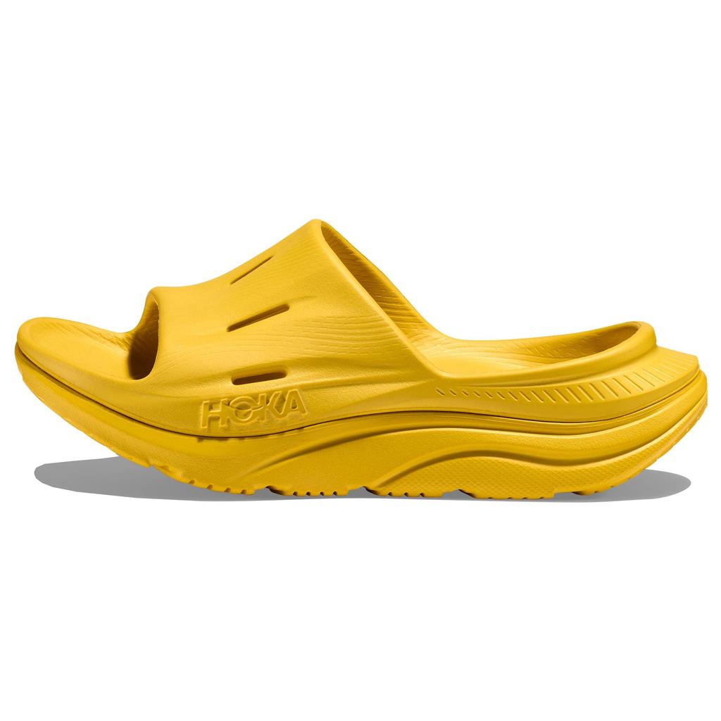 Pantofi HOKA Ora Recovery Slide 3 Passion Fruit Unisex Galben 1135061-PFPF