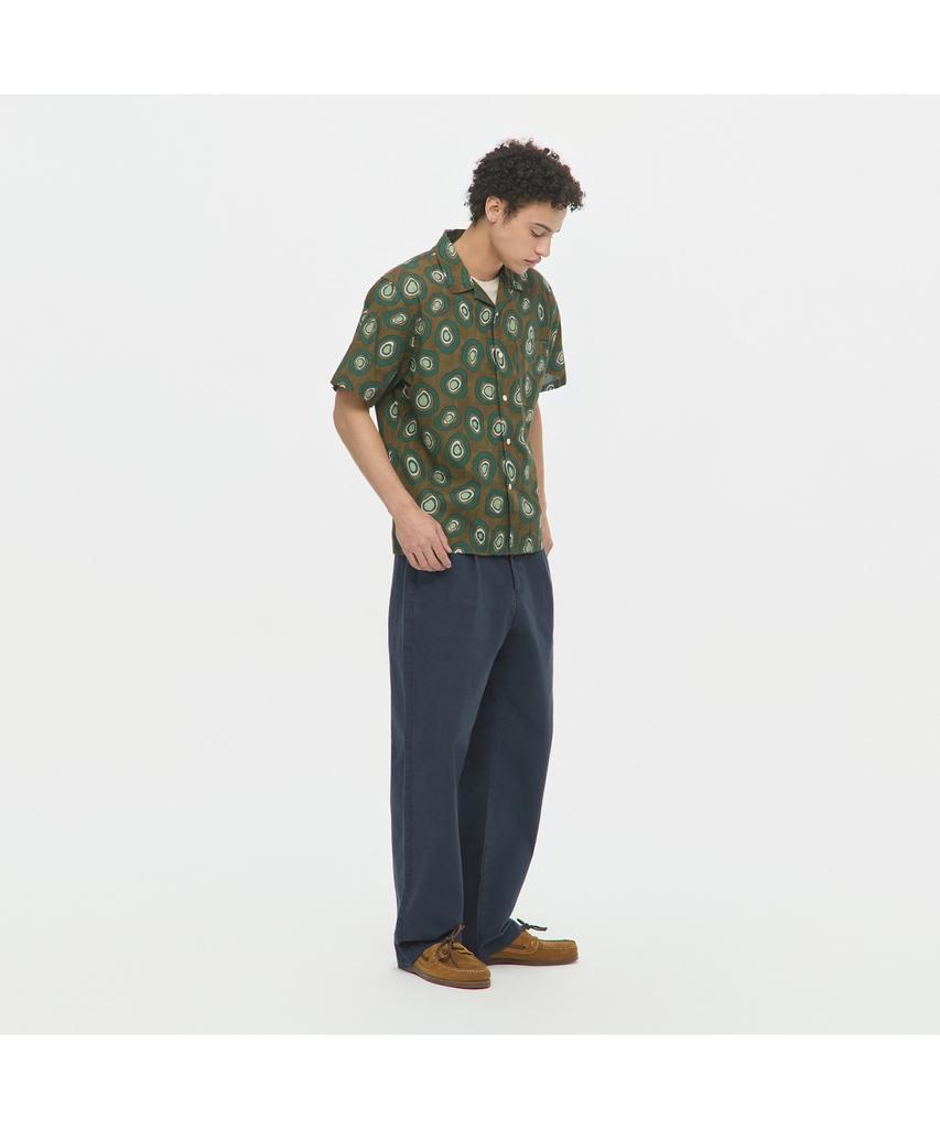 Henlikoteun Hawaiian Open Collar Shirt (Relaxed Fit) Ahsam26631Brx