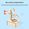 Simulated Wooden Pumping Water Machine Assembly Model Children Puzzle Toy Set For Learning