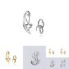 Unique Simple Design Geometric Alloy Ear Cuffs Non-piercing Fashion Accessory