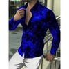 Herren Mode Design Neues Anzug Revers Langarm Hemd Lässig Bequem Hohe Qualität Outdoor Sport Karomuster Geometrisch Herren Oberteile