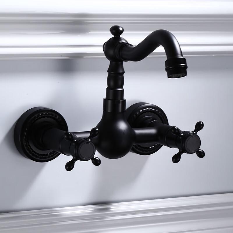 TLXT Wall-Mounted 360° Swivel Bathtub Faucet