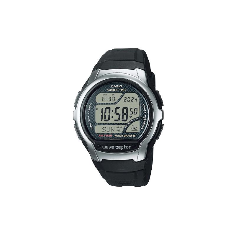 Casio YOUTH Series-Disc Digital Display Fashionable Business Casual LCD Digital Display Countdown Timer Alarm Clock Chronograph Quartz WV-58R-1AJF чёрный