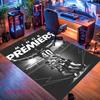 Collingwood Magpies Carpet Rug for Living Room Bedroom Home Sofa Decoration,Kids play Nonslip Floor Mat