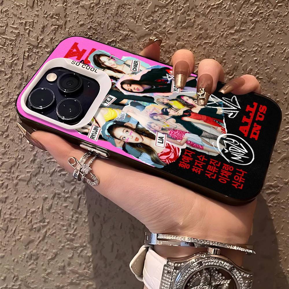 Singer Idol I-ITZY Color Phone Case For IPhone 17 16 15 14 13 12 11 Pro Max Plus Pro Shell