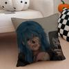 SSally Face Cushion Cover Throw Pillow Cover Hidden Button Durable Polyester Chair Cushion