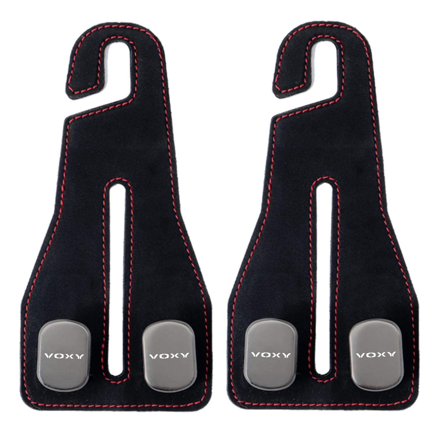 

New VOXY compatible seat leather interior storage prevent luggage from falling or can be installed in either the front or easy to car hooks, hooks, чёрный