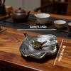 Resin Animal Leaf Incense Holder - Indoor Ornament for Tea Table & Home