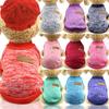 Pet Sweater Soft Knit Warm Fleece Lined Dog Pullover Comfortable Fit Stretchable Fabric for Small Medium Dogs