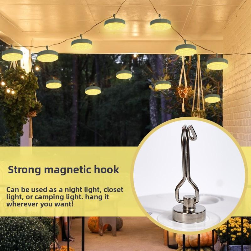 Submersible LED Pool Light 2 Pack Rechargeable IP68 Waterproof 16 Color Remote Underwater Lamp for Tub Vase Party