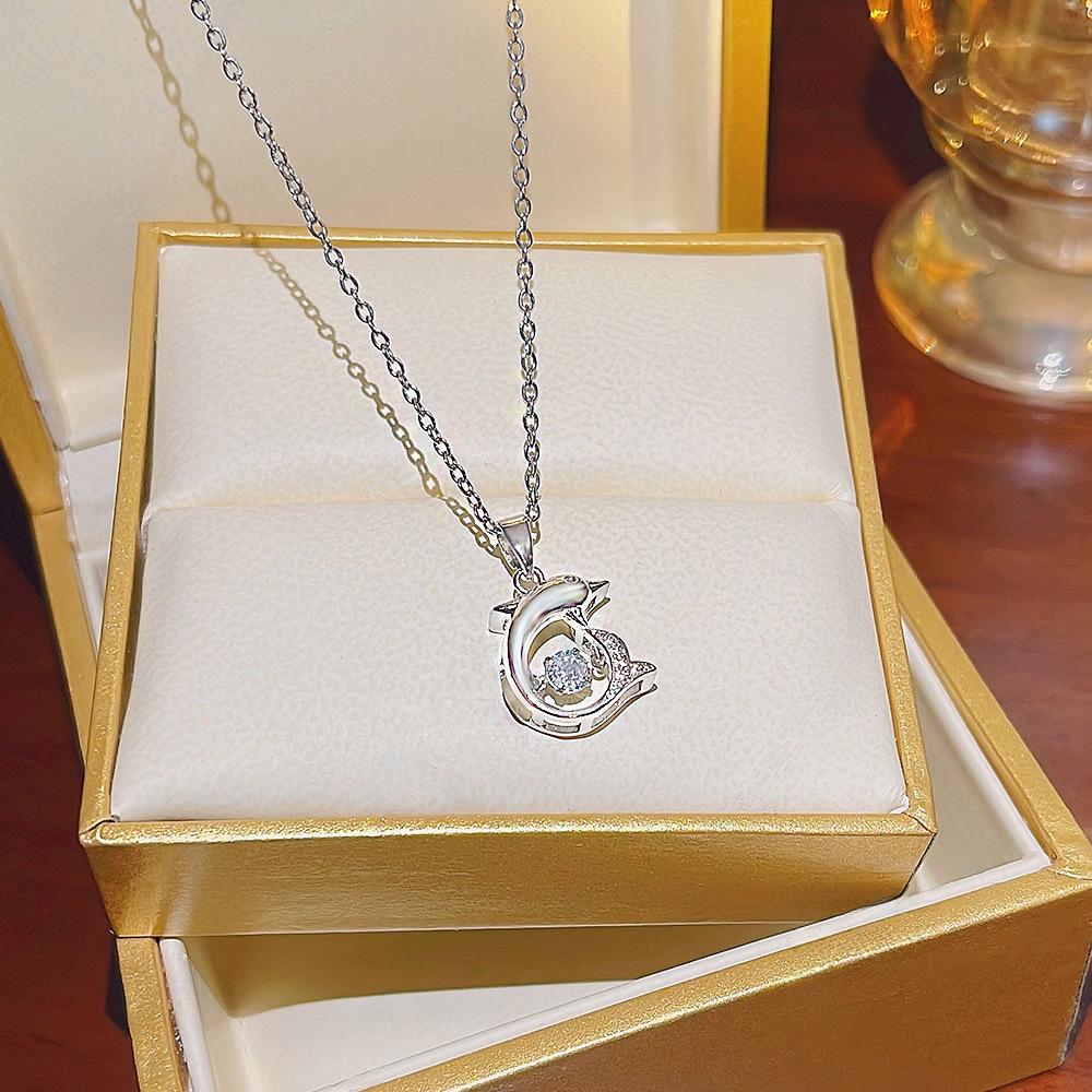 Koreanische Perle Titanstahl Vielseitiger Choker - Luxus Damen Halskette