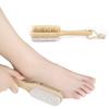 Bristle Pumice Brush Foot Board Lotus Grindstone Bristle Small Brush Foot Wooden Brush