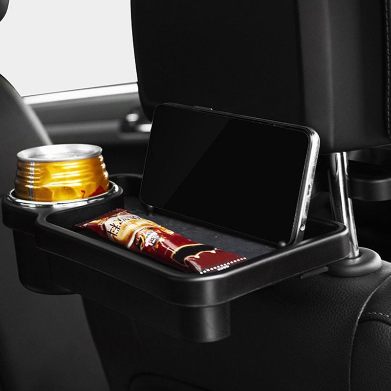Car Trays For Eating Food Trays For Cars Folding Plate Strong Carrying Capacity Cup Holder Foldable Strong Capacity Plane