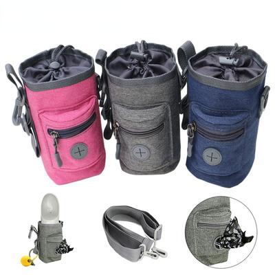 Tragbare Hundetrainings-Leckerli-Tasche für Welpen, Katzen, Snacks, Belohnungen, Taillentaschen, für Spaziergänge, Snacks, Aufbewahrungstasche, abnehmbare Futterbeutel für Hundespielzeug